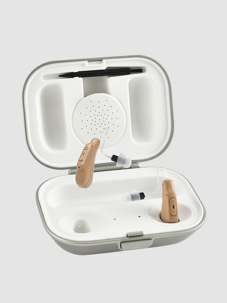 Aides auditives Bluetooth en vente libre–Techmi BasePro RIC avec application